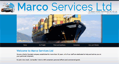 Desktop Screenshot of marco-services.co.uk